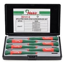 Набор отверток для точной механики Hans, 06141-6